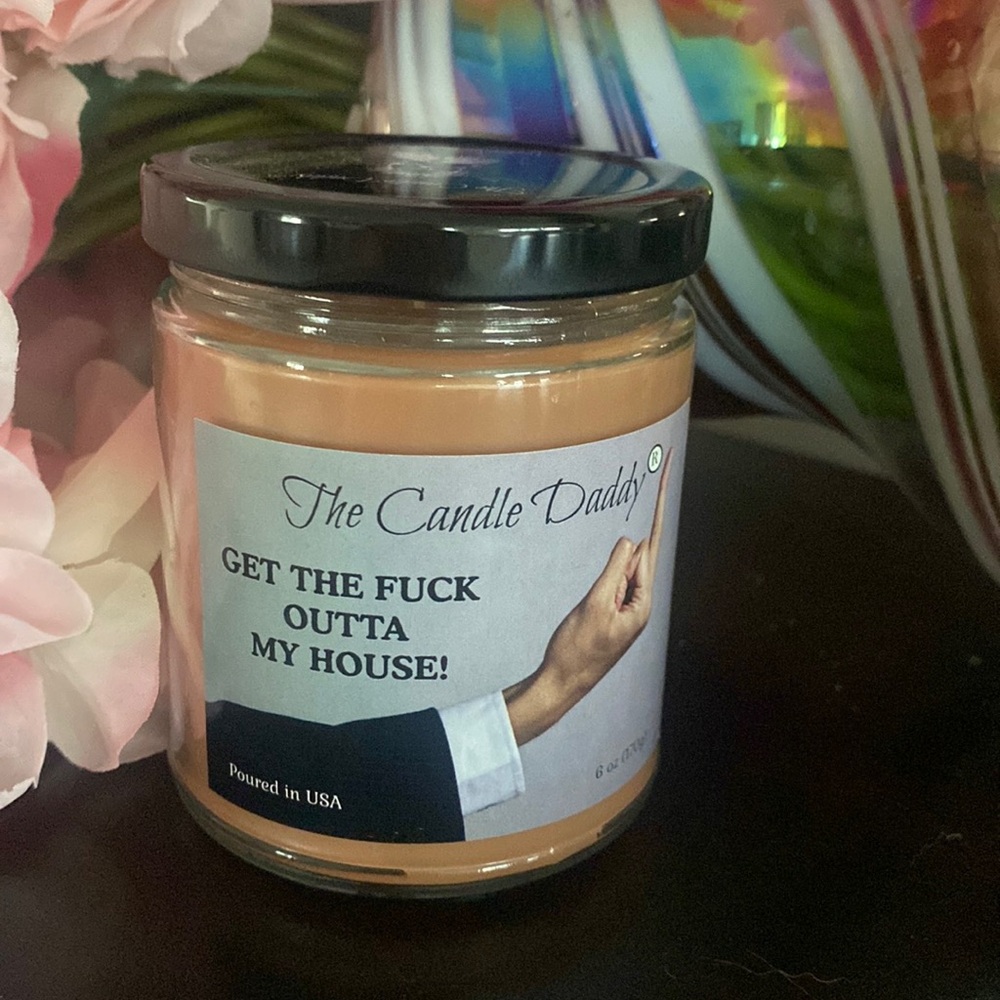 6oz Candle Daddy hysterical label candle